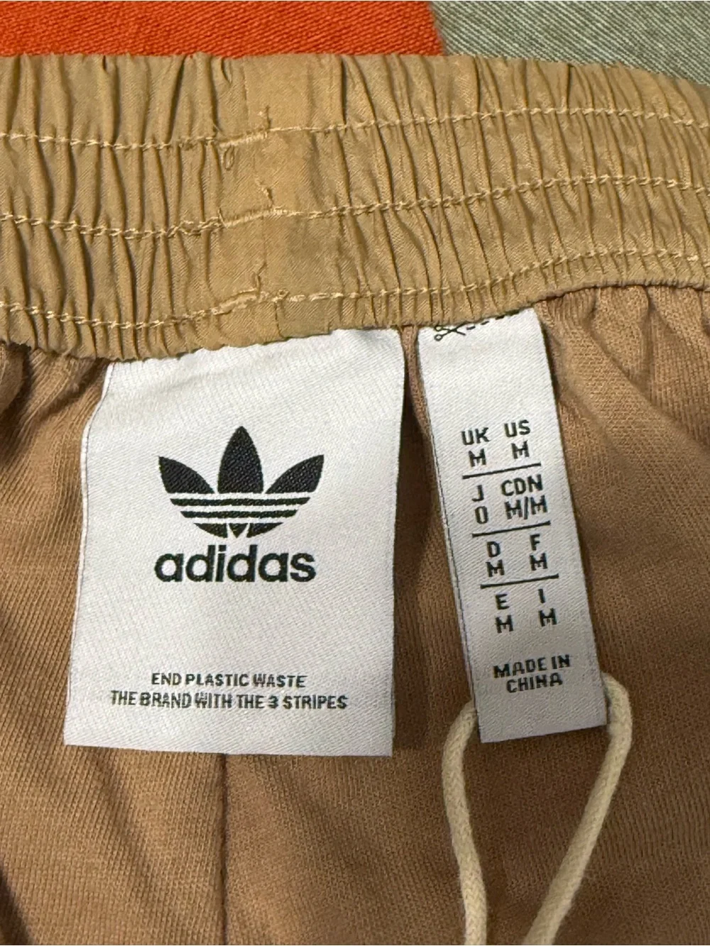 Adidas Originals x Eric Emanuel McDonald's All-American Ceremony snap pants M